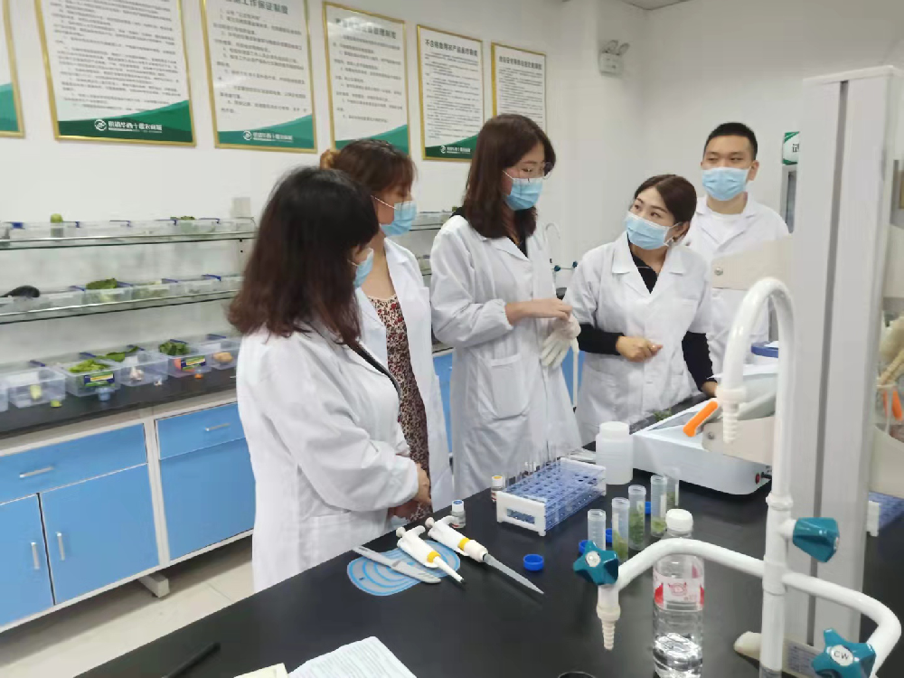 山東三體儀器派技術骨干至十堰農商城現(xiàn)場培訓